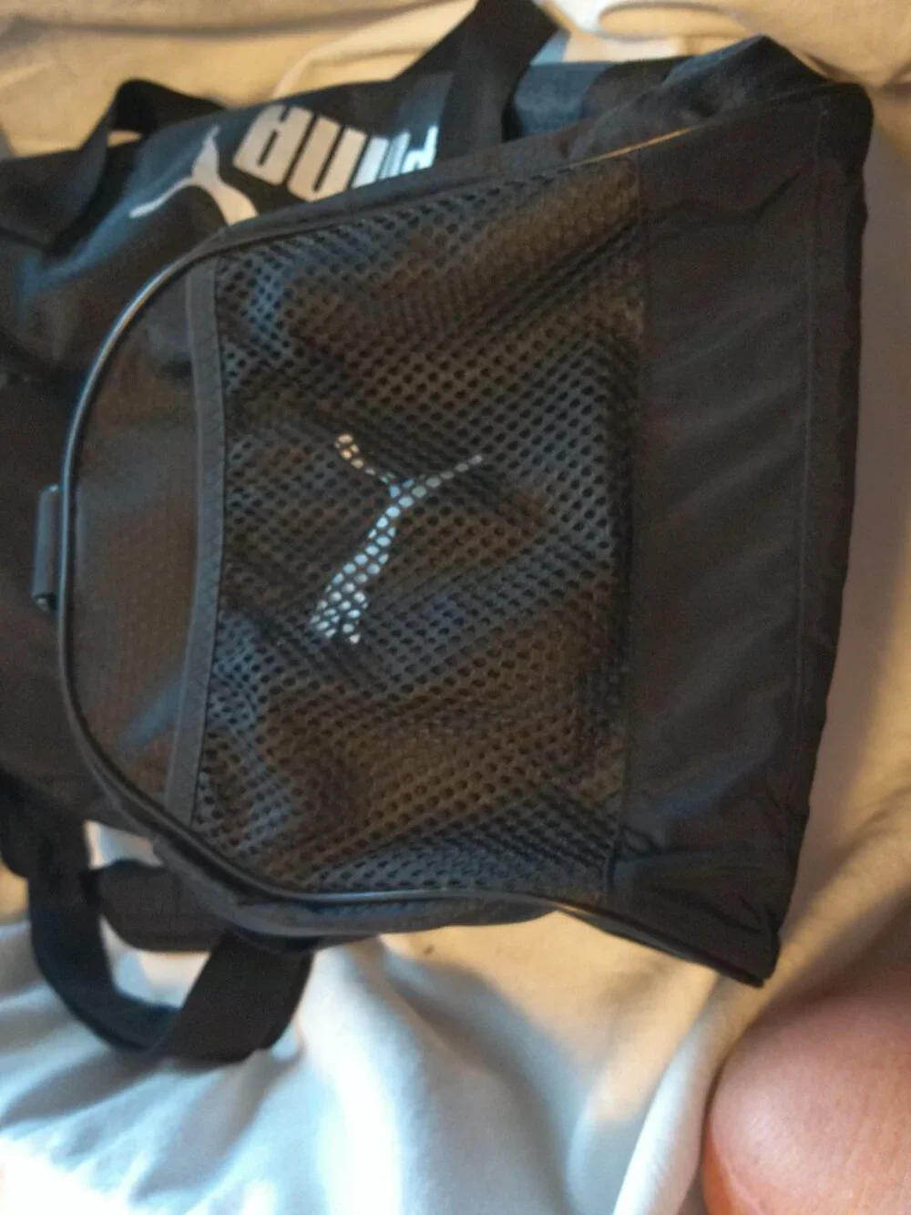 Puma Black Duffel Bag GUC